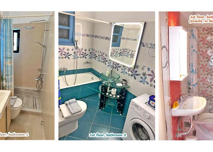 Villa Danae - Seaside With Pool & Hot Tub Piso Livadi